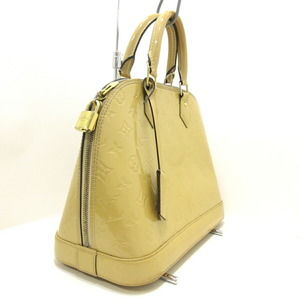 Louis Vuitton Dune Handbag Patent PM Leather Alma